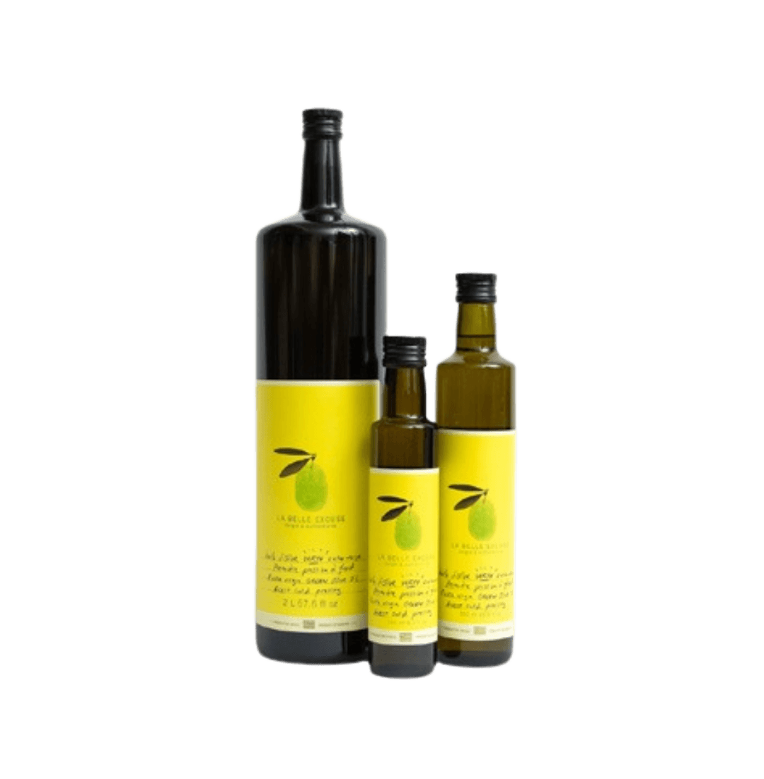 Green olive oil